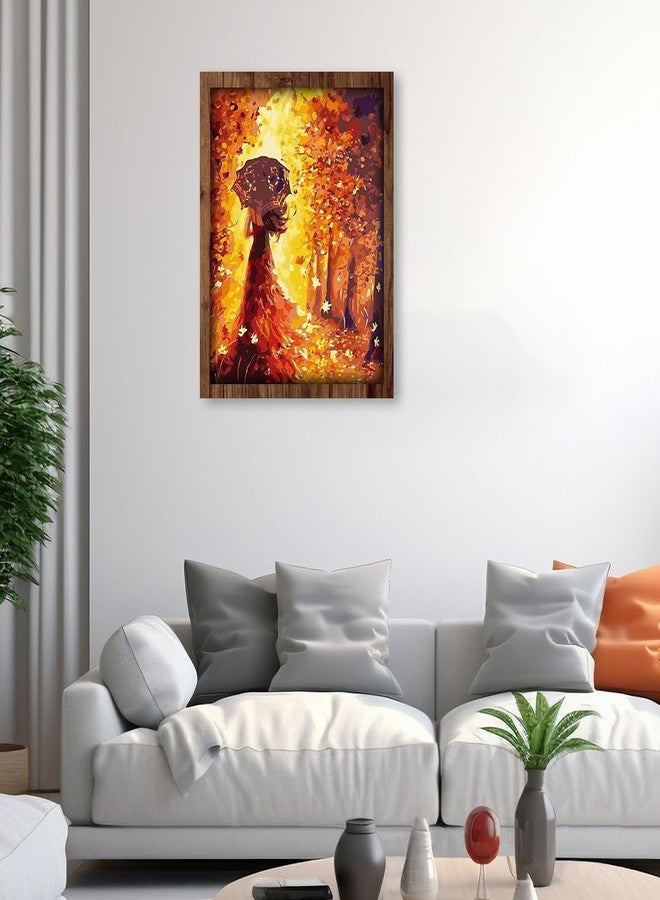 Durgdas Paint by Numbers Kit - DIY Canvas Landscape Art for All Ages, Perfect for Living Room, Bedroom, or Office Décor, No Frame Included (Woman & Universe) - Image 5